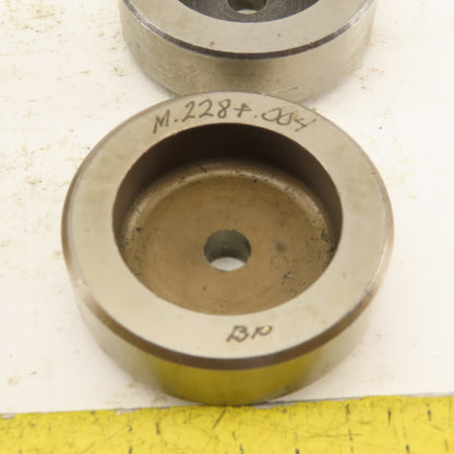 .288 + Tol  Round Hole Die CNC Turret Punch Shank .625 Lot Of 8