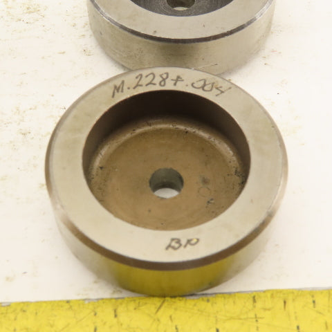 .288 + Tol  Round Hole Die CNC Turret Punch Shank .625 Lot Of 8