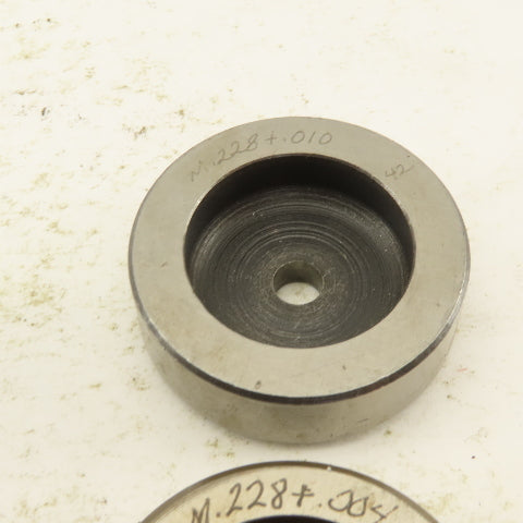 .288 + Tol  Round Hole Die CNC Turret Punch Shank .625 Lot Of 8