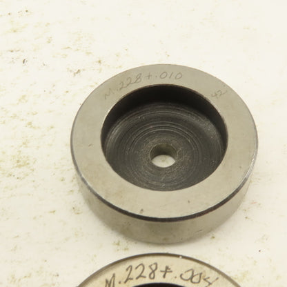 .288 + Tol  Round Hole Die CNC Turret Punch Shank .625 Lot Of 8