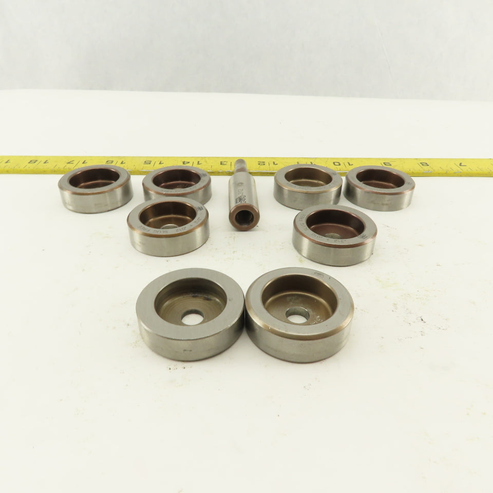 .312 + Tol Round Hole Die CNC Turret Punch Shank .625 Lot Of 9