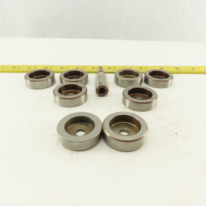 .312 + Tol Round Hole Die CNC Turret Punch Shank .625 Lot Of 9