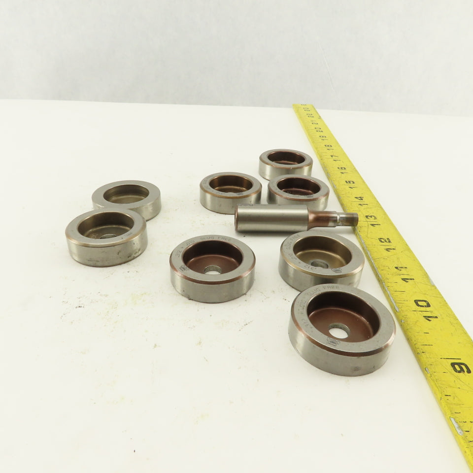 .312 + Tol Round Hole Die CNC Turret Punch Shank .625 Lot Of 9