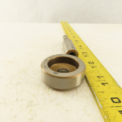.391 + .012 Round Hole Die CNC Turret Punch Shank .625 Lot Of 2