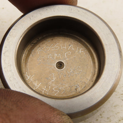 CNC Turret Steel Sheet Material Round Die Blank For 1.562 Holder Slug Relief