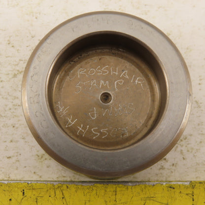 CNC Turret Steel Sheet Material Round Die Blank For 1.562 Holder Slug Relief