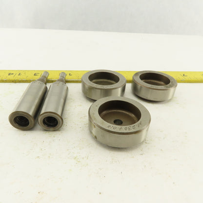 .230 + Tol Round Hole Die CNC Turret Punch Shank .625 Lot Of 5