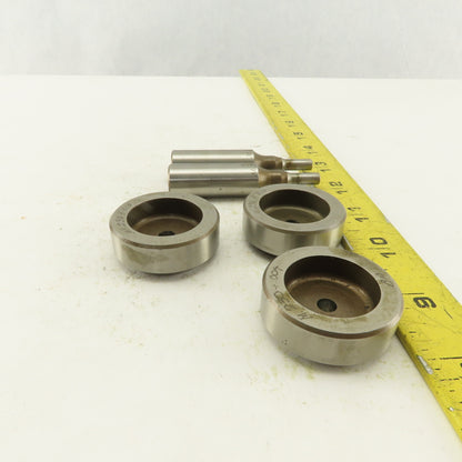 .230 + Tol Round Hole Die CNC Turret Punch Shank .625 Lot Of 5