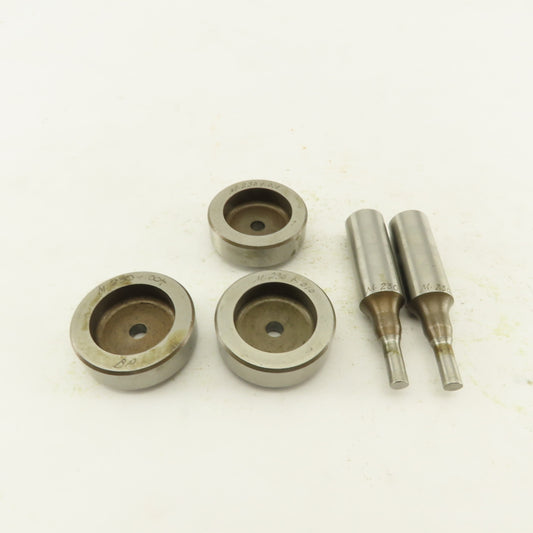 .230 + Tol Round Hole Die CNC Turret Punch Shank .625 Lot Of 5