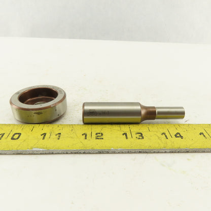 Mate .361 +.034  Round Hole Die CNC Turret Punch Shank .625 Lot Of 2