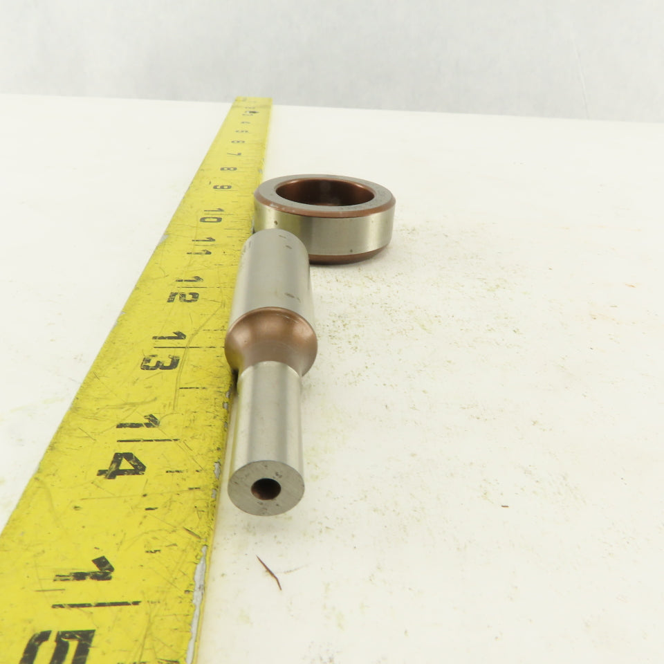 Mate .361 +.034  Round Hole Die CNC Turret Punch Shank .625 Lot Of 2