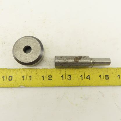.403 +.010  Round Hole Die CNC Turret Punch Shank .625 Lot Of 2