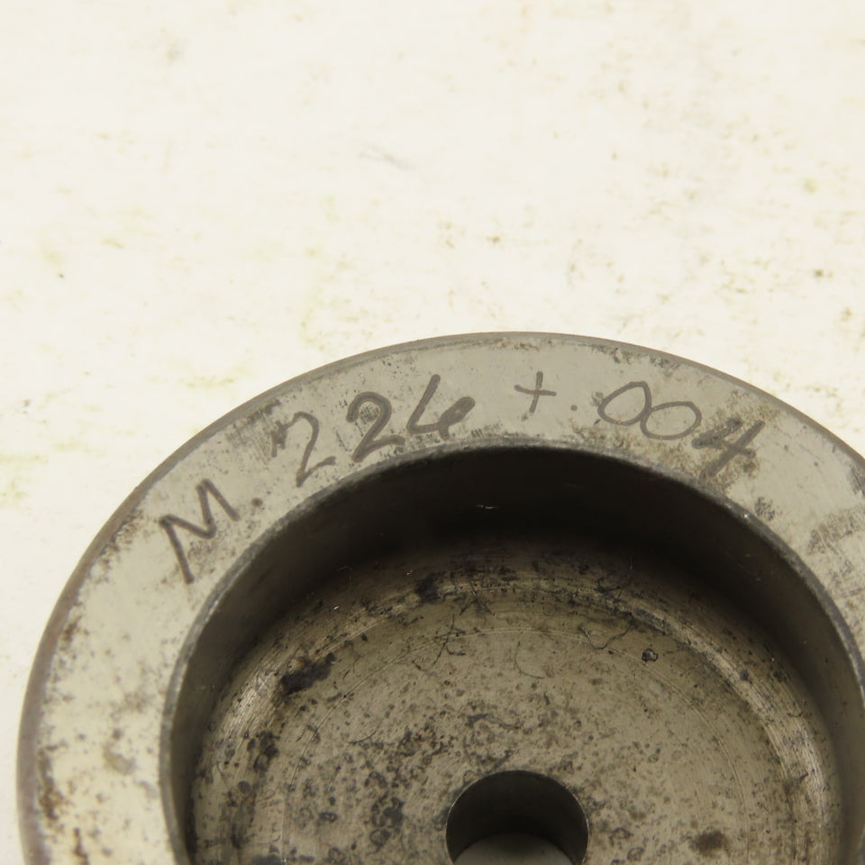 .226 +.004  Round Hole Die CNC Turret Punch Shank .625 Lot Of 2
