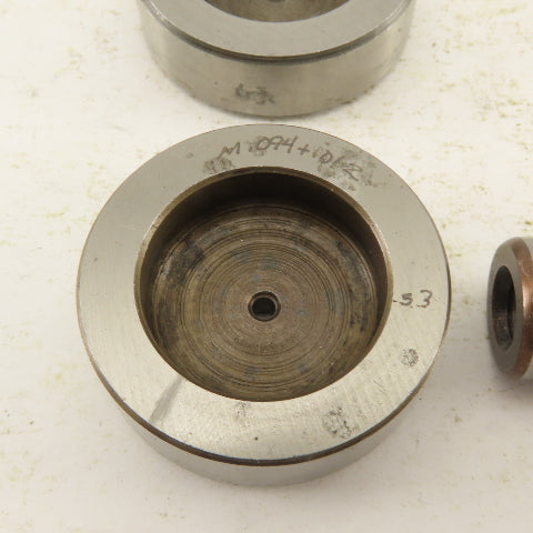 .094 + Tol Round Hole Die CNC Turret Punch Shank .625 Lot Of 3