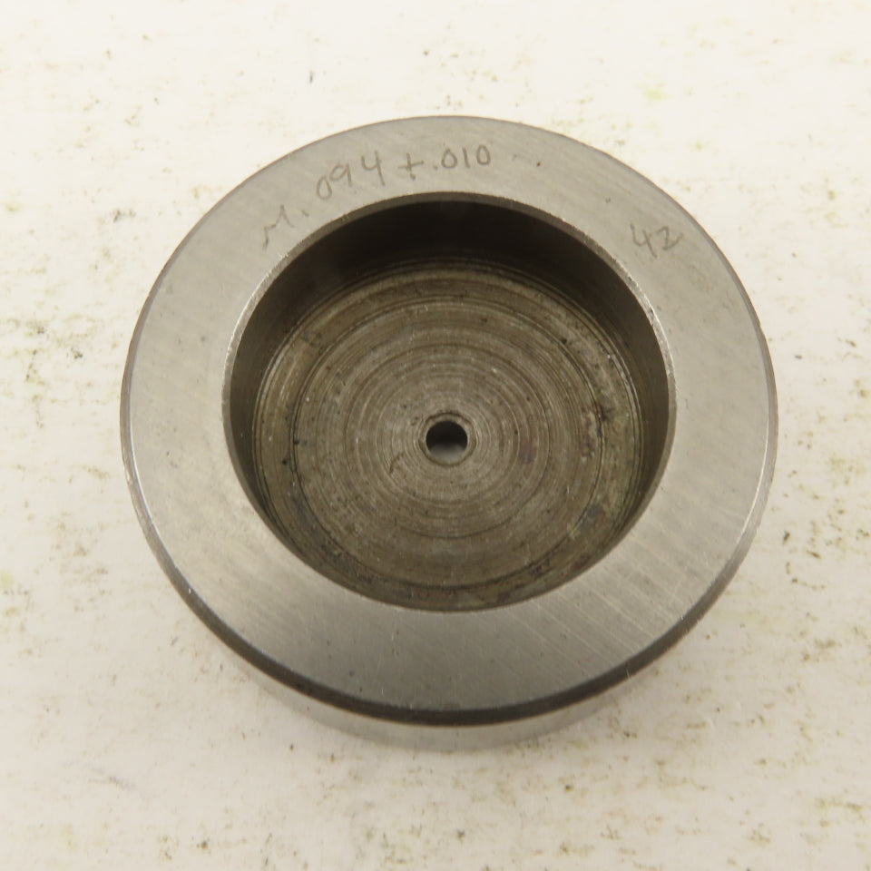 .094 + Tol Round Hole Die CNC Turret Punch Shank .625 Lot Of 3