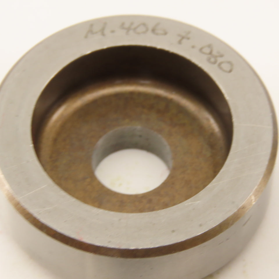.406 + Tol Round Hole Die CNC Turret Punch Shank .625 Lot Of 8