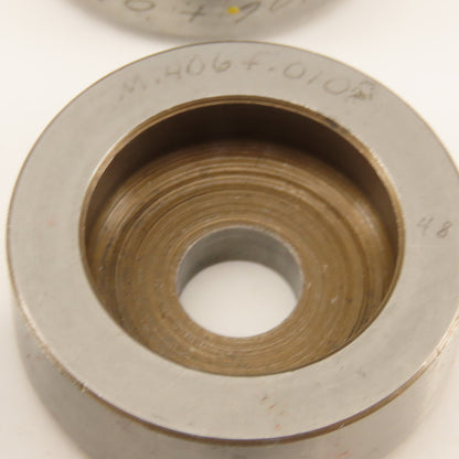 .406 + Tol Round Hole Die CNC Turret Punch Shank .625 Lot Of 8