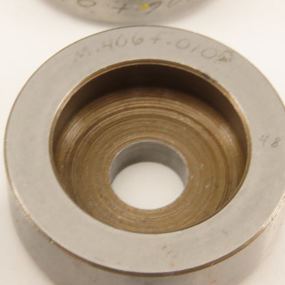 .406 + Tol Round Hole Die CNC Turret Punch Shank .625 Lot Of 8