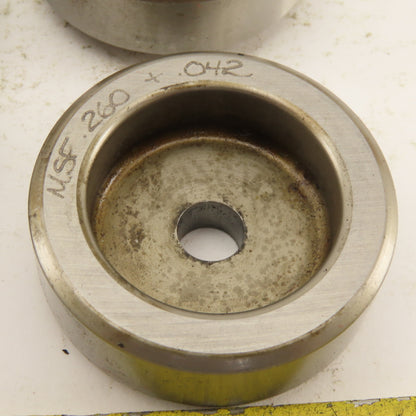 .260 + Tol Round Hole Die CNC Turret Punch Shank .625 Lot Of 6