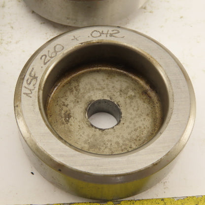 .260 + Tol Round Hole Die CNC Turret Punch Shank .625 Lot Of 6