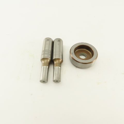 .394 + .036 Round Hole Die CNC Turret Punch Shank .625 Lot Of 3