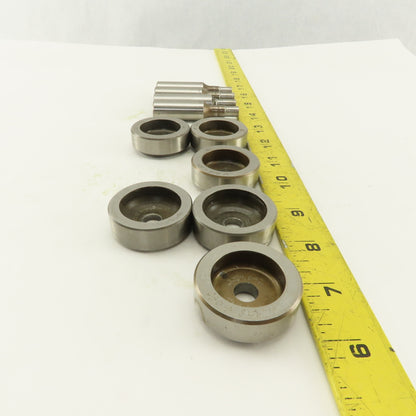.328 + Tol Round Hole Die CNC Turret Punch Shank .625 Lot Of 10