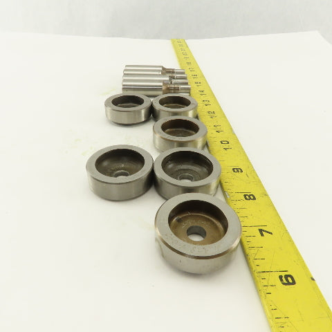 .328 + Tol Round Hole Die CNC Turret Punch Shank .625 Lot Of 10