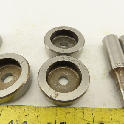 .328 + Tol Round Hole Die CNC Turret Punch Shank .625 Lot Of 10