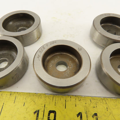 .328 + Tol Round Hole Die CNC Turret Punch Shank .625 Lot Of 10