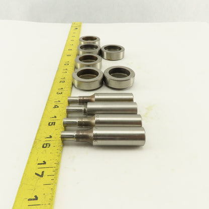 .328 + Tol Round Hole Die CNC Turret Punch Shank .625 Lot Of 10