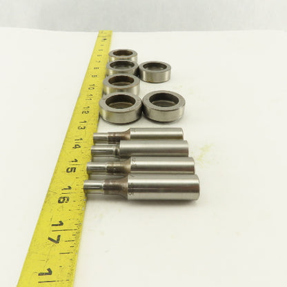 .328 + Tol Round Hole Die CNC Turret Punch Shank .625 Lot Of 10