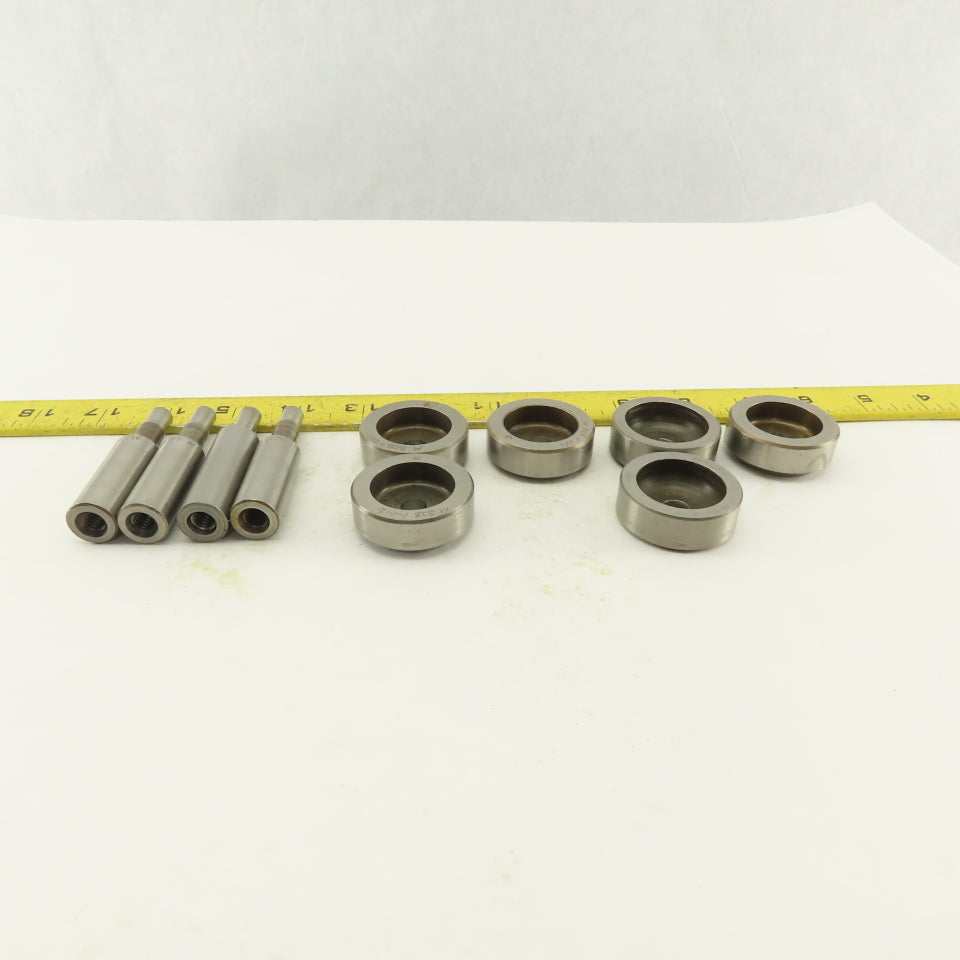 .328 + Tol Round Hole Die CNC Turret Punch Shank .625 Lot Of 10