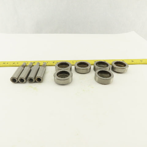 .328 + Tol Round Hole Die CNC Turret Punch Shank .625 Lot Of 10