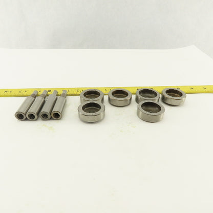 .328 + Tol Round Hole Die CNC Turret Punch Shank .625 Lot Of 10
