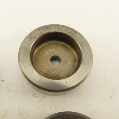 .094 + Tol Round Hole Die CNC Turret Punch Shank .625 Lot Of 6