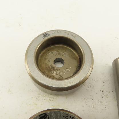.094 + Tol Round Hole Die CNC Turret Punch Shank .625 Lot Of 6
