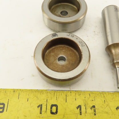 .094 + Tol Round Hole Die CNC Turret Punch Shank .625 Lot Of 6