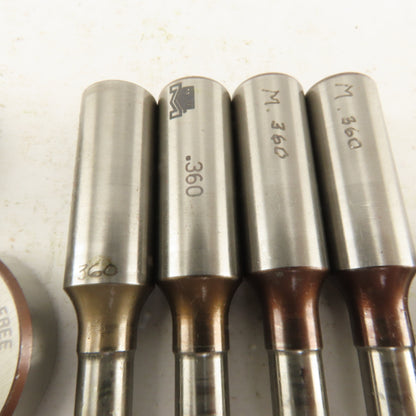 .360 + Tol Round Hole Die CNC Turret Punch For 1.532 Holder Lot Of 9