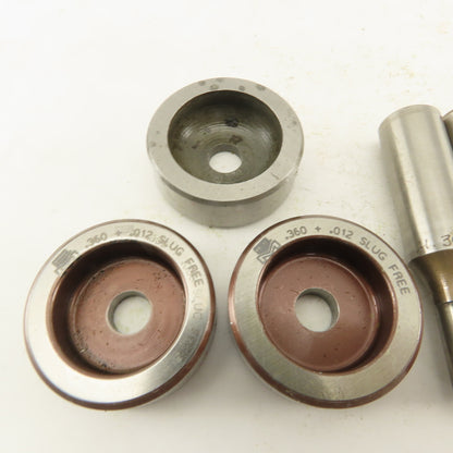 .360 + Tol Round Hole Die CNC Turret Punch For 1.532 Holder Lot Of 9