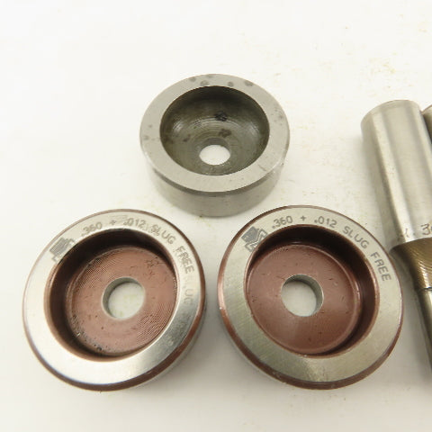 .360 + Tol Round Hole Die CNC Turret Punch For 1.532 Holder Lot Of 9