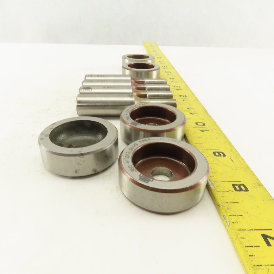 .360 + Tol Round Hole Die CNC Turret Punch For 1.532 Holder Lot Of 9
