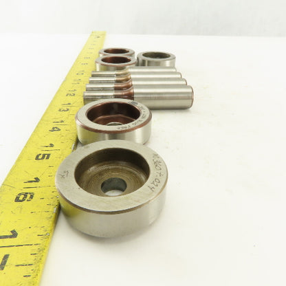 .360 + Tol Round Hole Die CNC Turret Punch For 1.532 Holder Lot Of 9