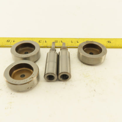 .201 + Tol Round Hole Die CNC Turret Punch Shank .625 Lot Of 3
