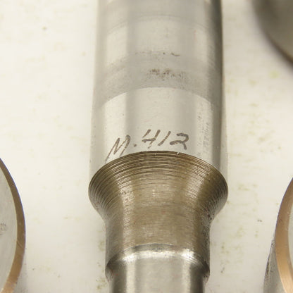 .412 + Tol Round Hole Die CNC Turret Punch Shank .625 Lot Of 4