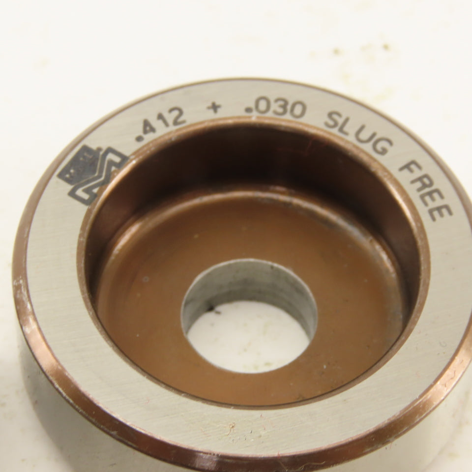 .412 + Tol Round Hole Die CNC Turret Punch Shank .625 Lot Of 4