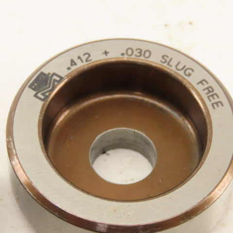 .412 + Tol Round Hole Die CNC Turret Punch Shank .625 Lot Of 4