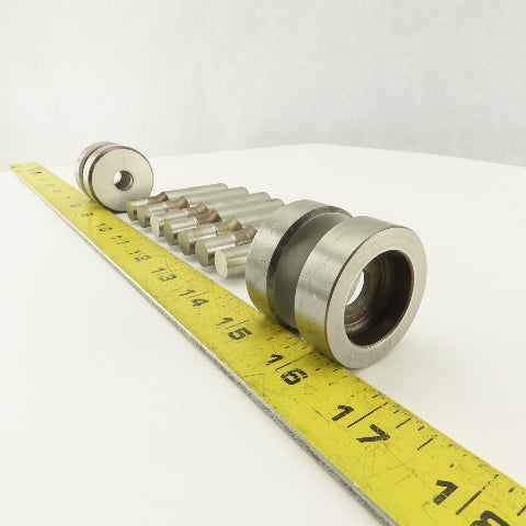 .453 + Tol Round Hole Die CNC Turret Punch Shank .625 Lot Of 11