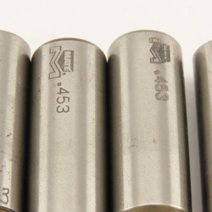 .453 + Tol Round Hole Die CNC Turret Punch Shank .625 Lot Of 11