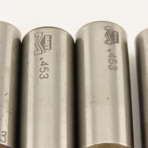 .453 + Tol Round Hole Die CNC Turret Punch Shank .625 Lot Of 11