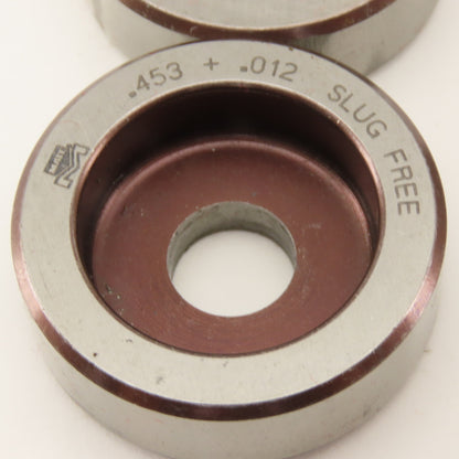 .453 + Tol Round Hole Die CNC Turret Punch Shank .625 Lot Of 11